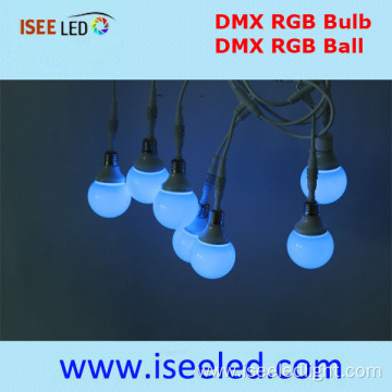 Dynamic LED Bulb RGB Color DMX 512 Controllable